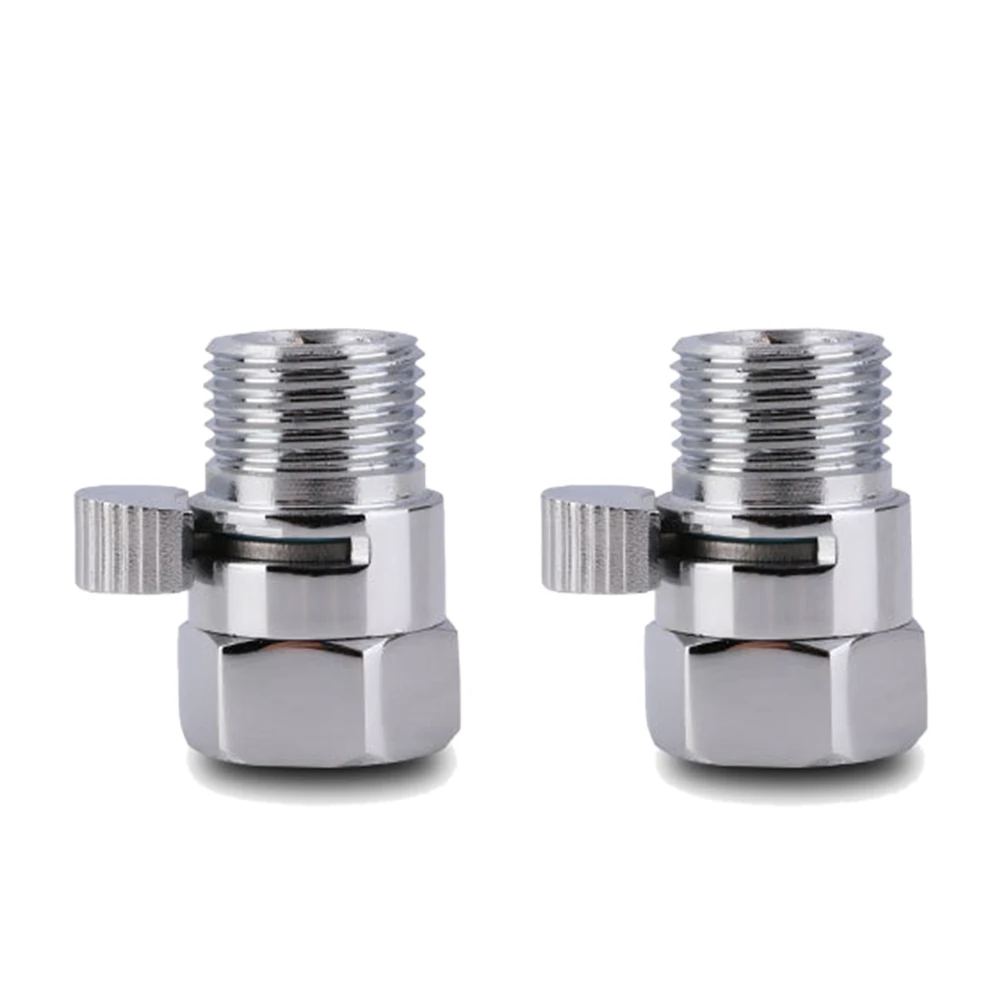 2Pcs Shower Diverter Valve Solid Brass Shut Off Valve for Bidet Sprayer or Shower Head A
2Pcs Shower Diverter Valve Solid Brass Shut Off Valve for Bidet Sprayer or Shower Head A