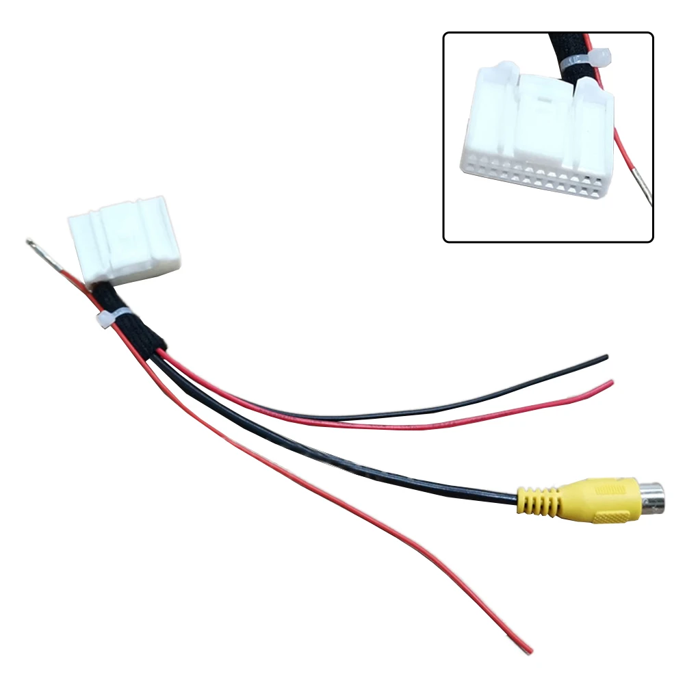 For Toyota For RAV4 For Carola Rearview Backup Camera Video Harness Adapter Cable 24pin Car Screen Reversing Image Accessories
For Toyota For RAV4 For Carola Rearview Backup Camera Video Harness Adapter Cable 24pin Car Screen Reversing Image Accessories