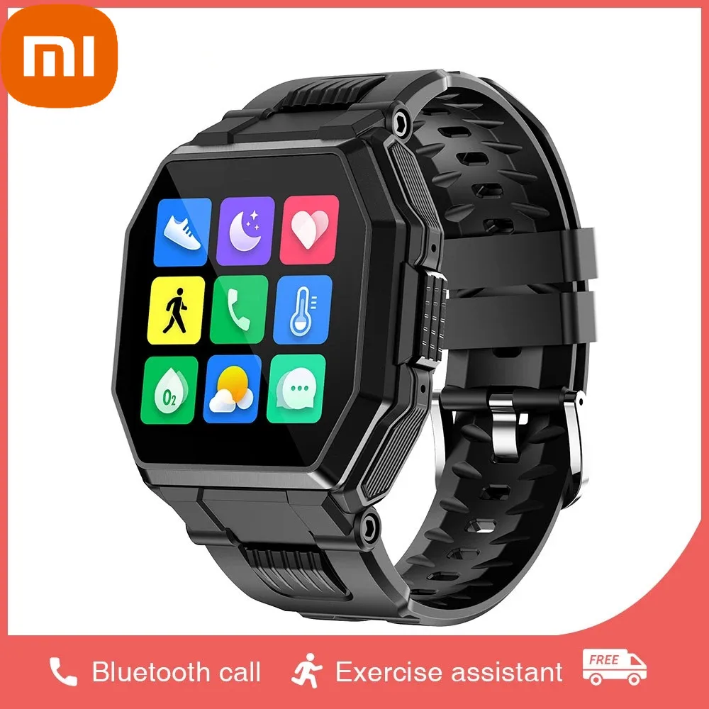 XIAOMI Bluetooth Call Smart Watch Men Full Touch Music Control Sports Fitness Tracker Smartwatch Blood Pressure Heart Rate
XIAOMI Bluetooth Call Smart Watch Men Full Touch Music Control Sports Fitness Tracker Smartwatch Blood Pressure Heart Rate