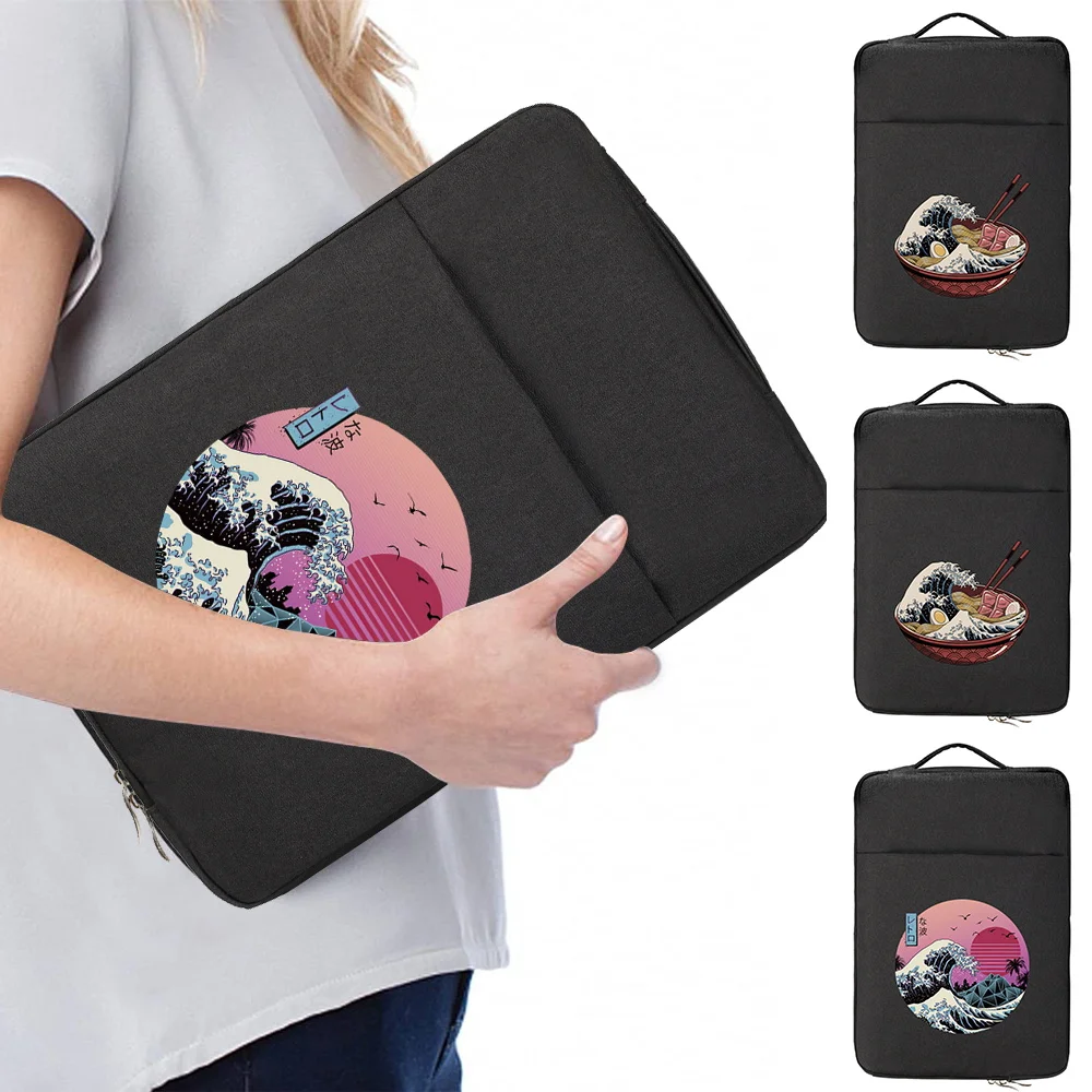 Laptop Bag 11 13.3 15.6 14 Inch Waterproof Notebook Case Sleeve for Lenovo HP Dell Computer Wave Pattern Handbag Briefcase Bag
Laptop Bag 11 13.3 15.6 14 Inch Waterproof Notebook Case Sleeve for Lenovo HP Dell Computer Wave Pattern Handbag Briefcase Bag