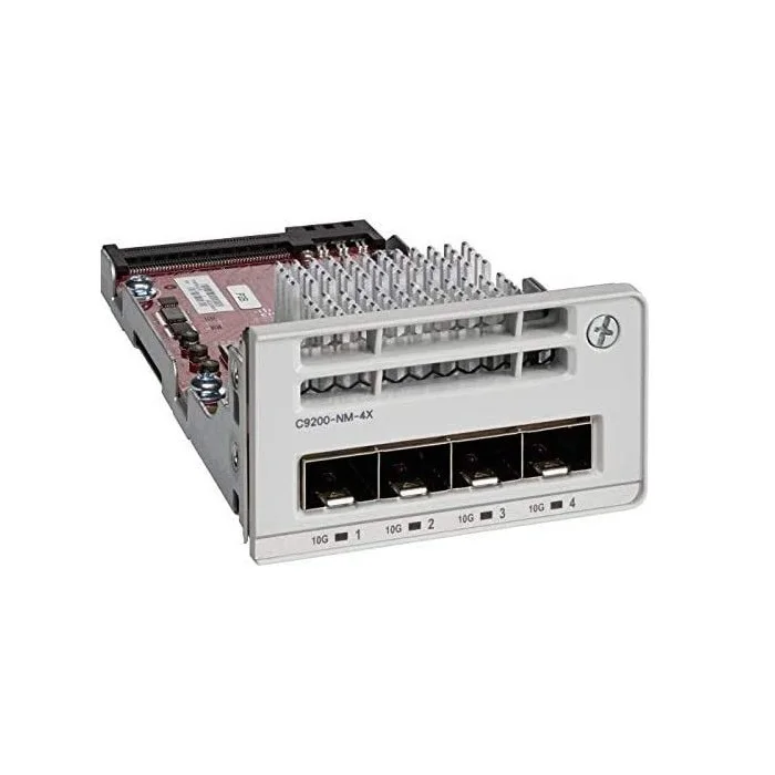 

C9200-NM-4X - Cisc o 9000 Switch Modules 9200 4 x 10GE Network Module