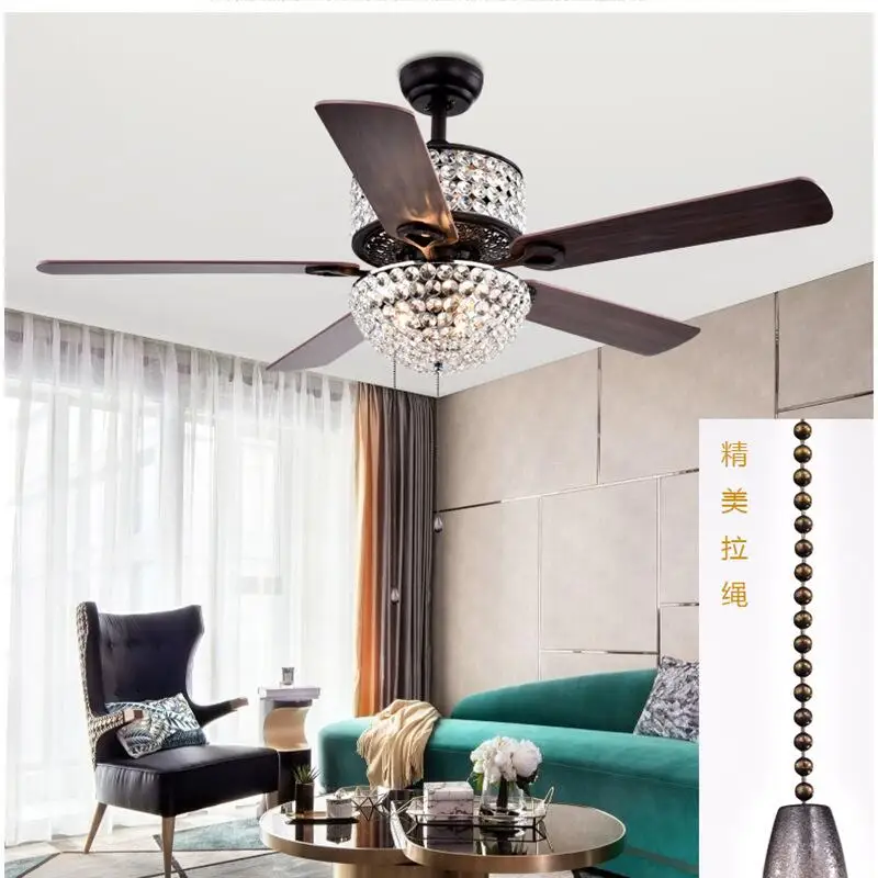 New American Restaurant Ceiling Fan Lamp, Rural Retro European Style Iron Leaf Living Room Fan Lamp, Crystal Led Luxury GoldFans
New American Restaurant Ceiling Fan Lamp, Rural Retro European Style Iron Leaf Living Room Fan Lamp, Crystal Led Luxury GoldFans