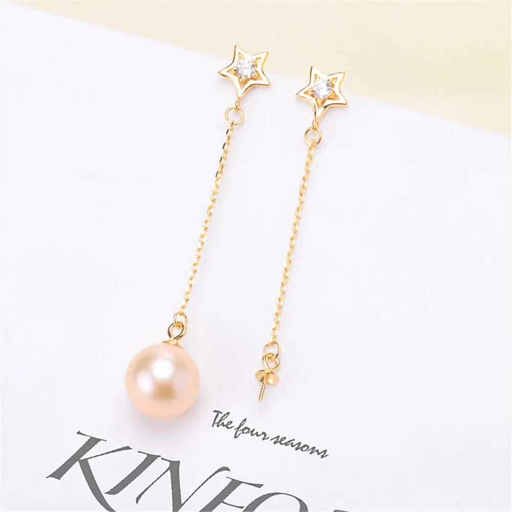 S925 Sterling Silver Earring Hooks Accessories Gold Silver Ear Studs Ear Hooks Wire For Pearl Earrings Jewelry Making Findings
S925 Sterling Silver Earring Hooks Accessories Gold Silver Ear Studs Ear Hooks Wire For Pearl Earrings Jewelry Making Findings