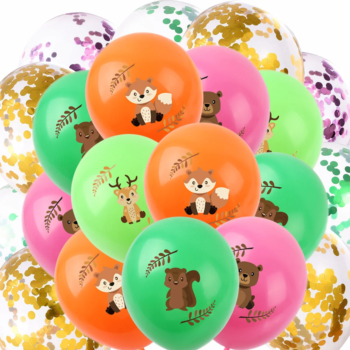 20pcs Woodland Animal Balloon Nature Theme Birthday Party Decoration Supplies Latex Balloon Deer Squirrel Fox Confetti
20pcs Woodland Animal Balloon Nature Theme Birthday Party Decoration Supplies Latex Balloon Deer Squirrel Fox Confetti