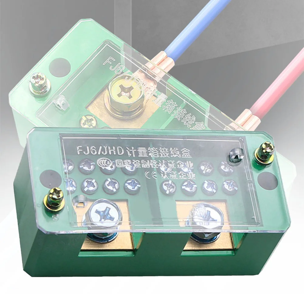 Single Phase Junction Box 2-in 4/6/8/12 Out Terminal Box Household Splitter Distribution Box Terminal Block
Single Phase Junction Box 2-in 4/6/8/12 Out Terminal Box Household Splitter Distribution Box Terminal Block