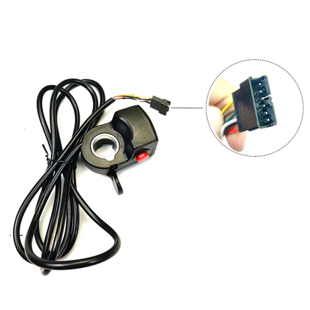 Finger Dial Speed Control Electric Bike Finger Handle Lightweight Black Practical SM Head Turn Handle Universal 12V-72V
Finger Dial Speed Control Electric Bike Finger Handle Lightweight Black Practical SM Head Turn Handle Universal 12V-72V