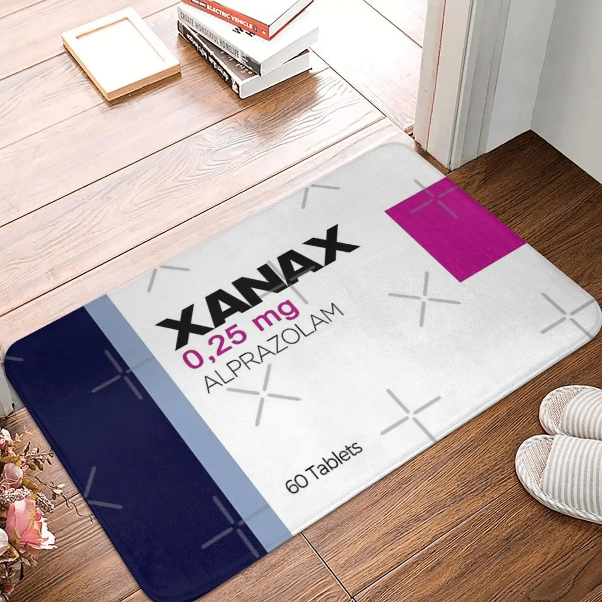 

Коврик из полиэстера Xanax 60x40 см, коврики для дома в стиле ретро