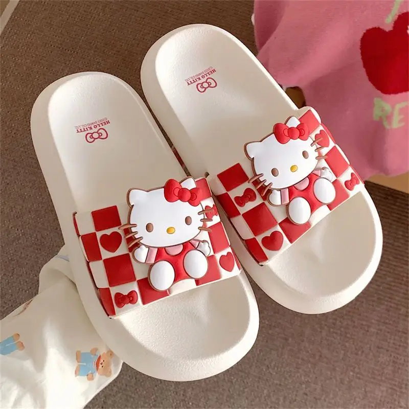 Hello Kitty Summer Slippers Anime Kawaii Melody Kuromi Slides Cinnamoroll Cartoon Bathroom Sandals Home Anti-Skid Shoes
Hello Kitty Summer Slippers Anime Kawaii Melody Kuromi Slides Cinnamoroll Cartoon Bathroom Sandals Home Anti-Skid Shoes