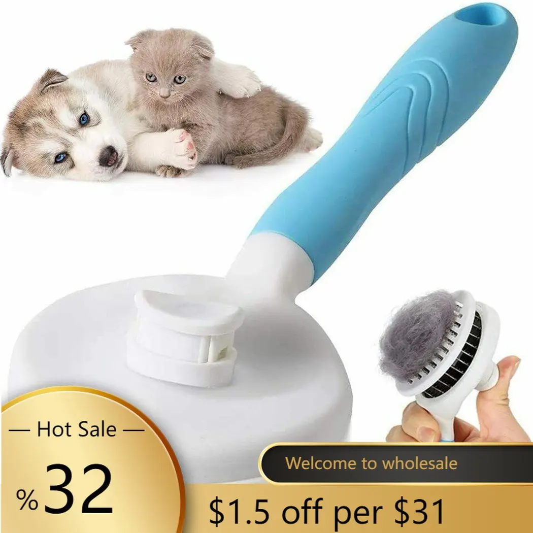 Pet Self-cleaning Grooming Brush Dogs Cats Brush 3in1 Set Of Combs In Short And Long Hair Fur Comb Demelt Cleaning Accessories
Pet Self-cleaning Grooming Brush Dogs Cats Brush 3in1 Set Of Combs In Short And Long Hair Fur Comb Demelt Cleaning Accessories