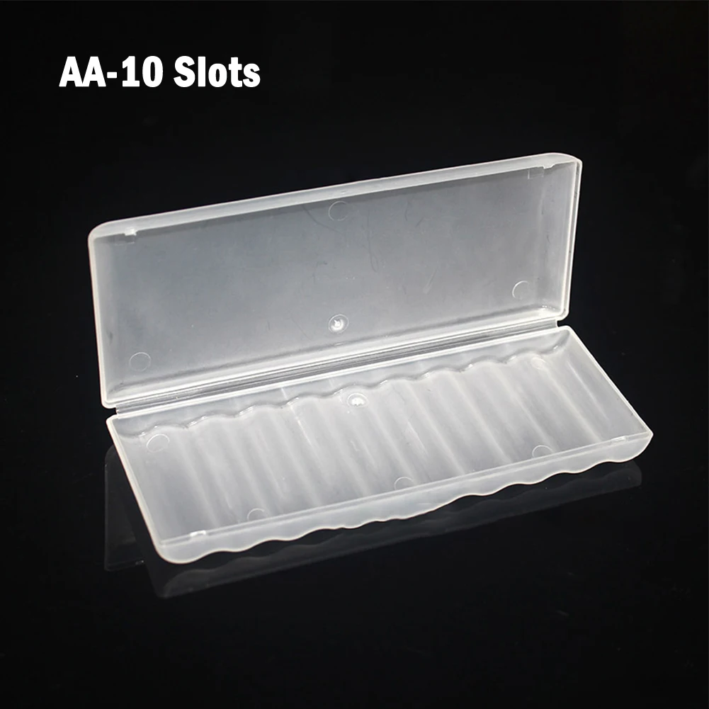 1pc Hard Plastic 10XAA AAA Case Cover Holder AA / AAA Battery Storage Box Container Rechargeable Battery Container Organizer
1pc Hard Plastic 10XAA AAA Case Cover Holder AA / AAA Battery Storage Box Container Rechargeable Battery Container Organizer