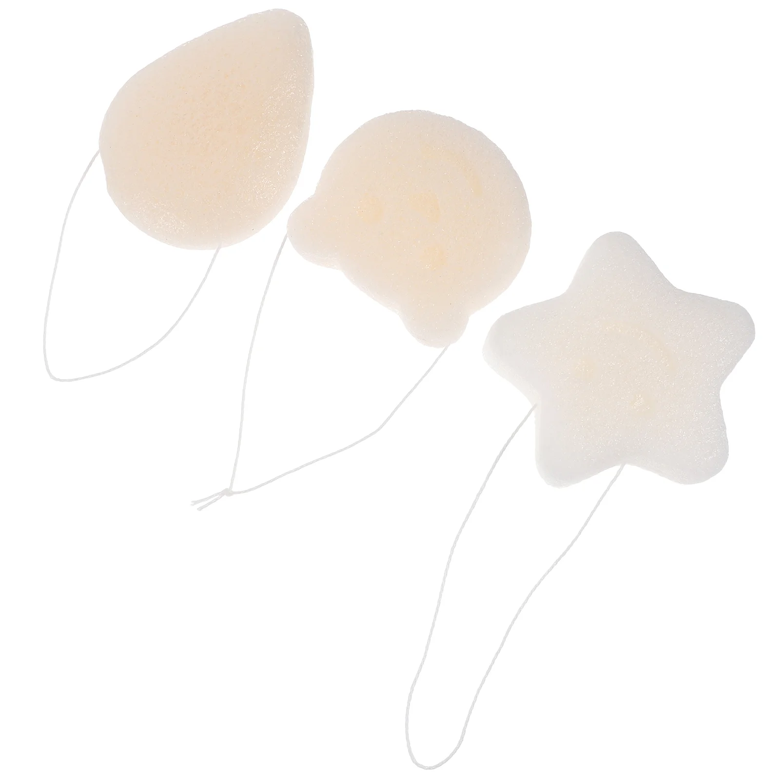 3pcs Facial Sponges Portable Face Cleaning Tools Body Washing Face Exfoliating Sponges
3pcs Facial Sponges Portable Face Cleaning Tools Body Washing Face Exfoliating Sponges