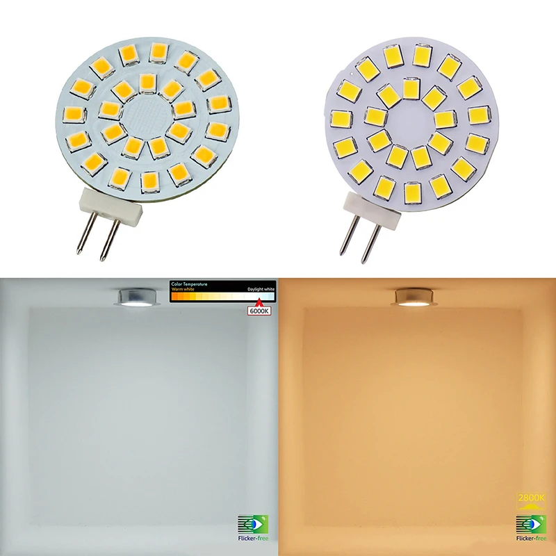 6/10pcs 18/24LEDs G4 LED Spotlight Bulbs AC/DC10V-30V 3W Spot Light Lamp Replacemet Part White/Warm White Lights for Home Decor
6/10pcs 18/24LEDs G4 LED Spotlight Bulbs AC/DC10V-30V 3W Spot Light Lamp Replacemet Part White/Warm White Lights for Home Decor
