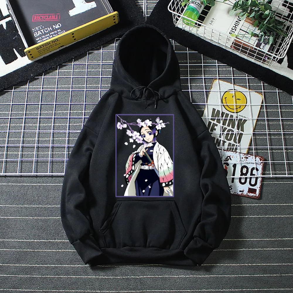 Kochou Shinobu Sweatshirts Anime Demon Slayer Hoodie Butterfly Ninja Printed Pullover Unisex Streetwear Sweatshirt Women Hoodies
Kochou Shinobu Sweatshirts Anime Demon Slayer Hoodie Butterfly Ninja Printed Pullover Unisex Streetwear Sweatshirt Women Hoodies