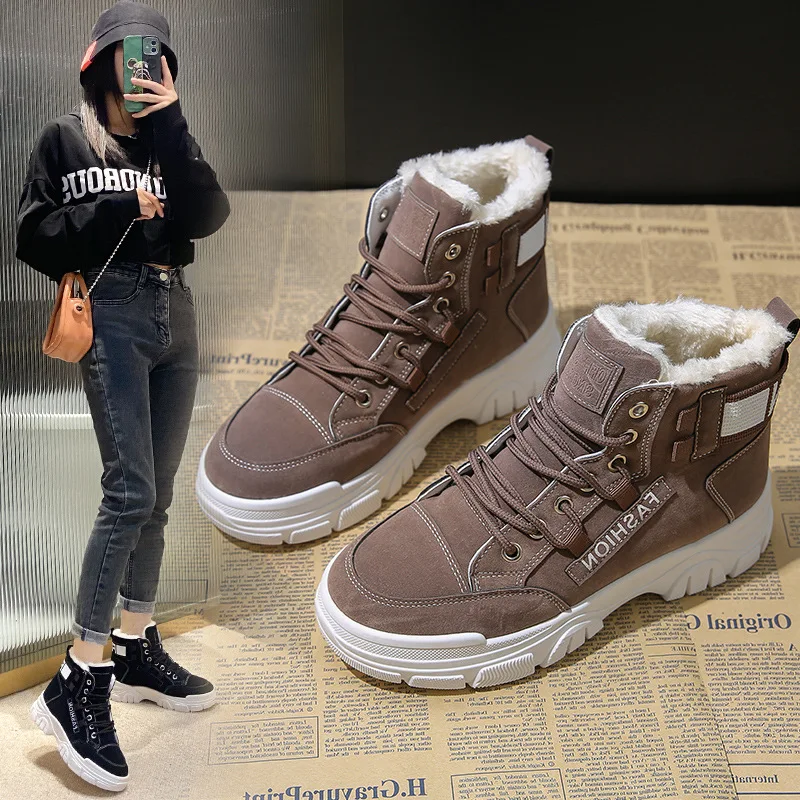 Women Bottes Nice Fashion Snow Boots Women Comfort Winter Women Boots Warm Plush Ankle Boots Platform Botas Botines Mujer
Women Bottes Nice Fashion Snow Boots Women Comfort Winter Women Boots Warm Plush Ankle Boots Platform Botas Botines Mujer