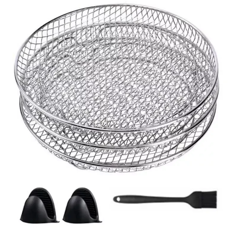 Air Fryer Accessories 3 Stackable Racks For Gowise Phillips USA Cozyna Ninja Air Fryer,Air Fryer Rack
Air Fryer Accessories 3 Stackable Racks For Gowise Phillips USA Cozyna Ninja Air Fryer,Air Fryer Rack