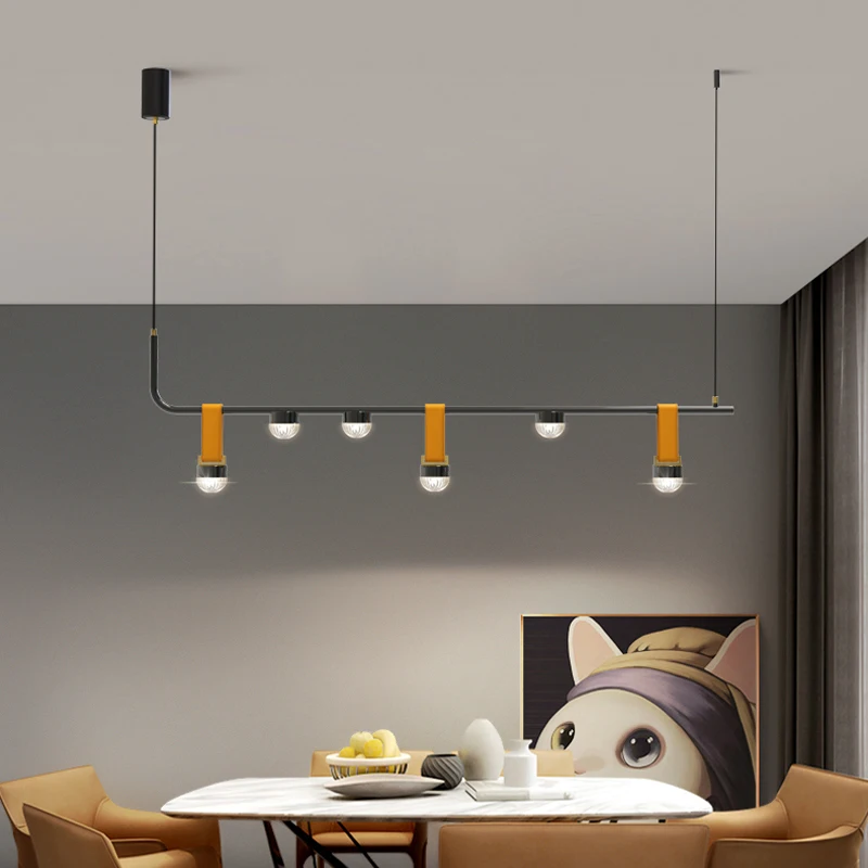 Modern Nordic Led Chandelier For Living Room Dining Room Kitchen restaurant long Hanging lights office fixtures Bar
Modern Nordic Led Chandelier For Living Room Dining Room Kitchen restaurant long Hanging lights office fixtures Bar