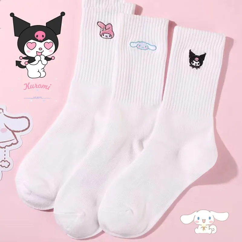 Милые носки из чистого хлопка с вышивкой Cinnamoroll, носки для взрослых и детей, Мультяшные плюшевые Дышащие носки, аниме Kuromi Melody, игрушка для девочек, подарок
Милые носки из чистого хлопка с вышивкой Cinnamoroll, носки для взрослых и детей, Мультяшные плюшевые Дышащие носки, аниме Kuromi Melody, игрушка для девочек, подарок
