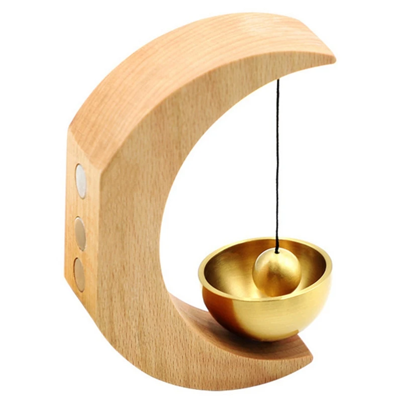 Simple Style Half-Xuanyue Door Magnetic Wind Chime, Pure Copper Bell Garden Garden Decoration Pendant
Simple Style Half-Xuanyue Door Magnetic Wind Chime, Pure Copper Bell Garden Garden Decoration Pendant