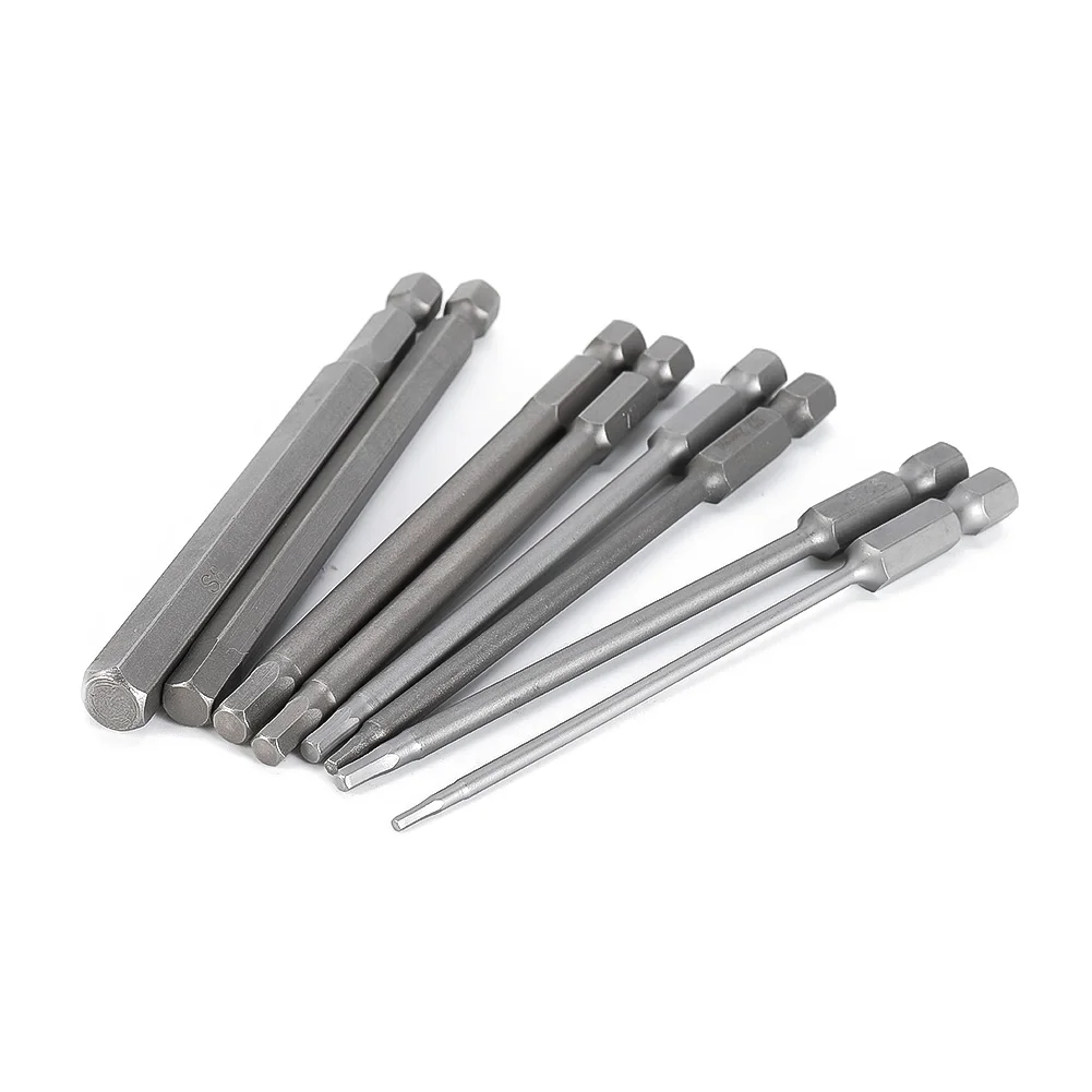 8x Drill Bit Set Hex Head Wrench Screwdriver Socket 1/4"Shank Metric 100mm Herramientas De Mano Herramientas Multifuncionales
8x Drill Bit Set Hex Head Wrench Screwdriver Socket 1/4"Shank Metric 100mm Herramientas De Mano Herramientas Multifuncionales