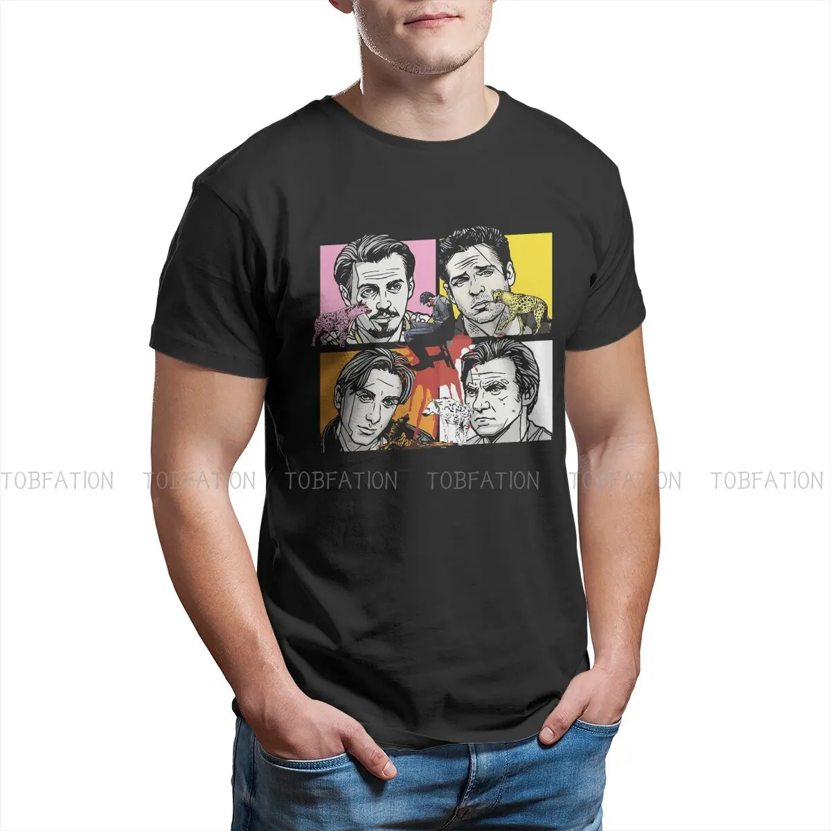 Iene 1992 Round Collar TShirt Reservoir Dogs Reservoir Dogs Joe Cabot Fabric Basic T Shirt Man's Clothes Individuality Big Sale
Iene 1992 Round Collar TShirt Reservoir Dogs Reservoir Dogs Joe Cabot Fabric Basic T Shirt Man's Clothes Individuality Big Sale