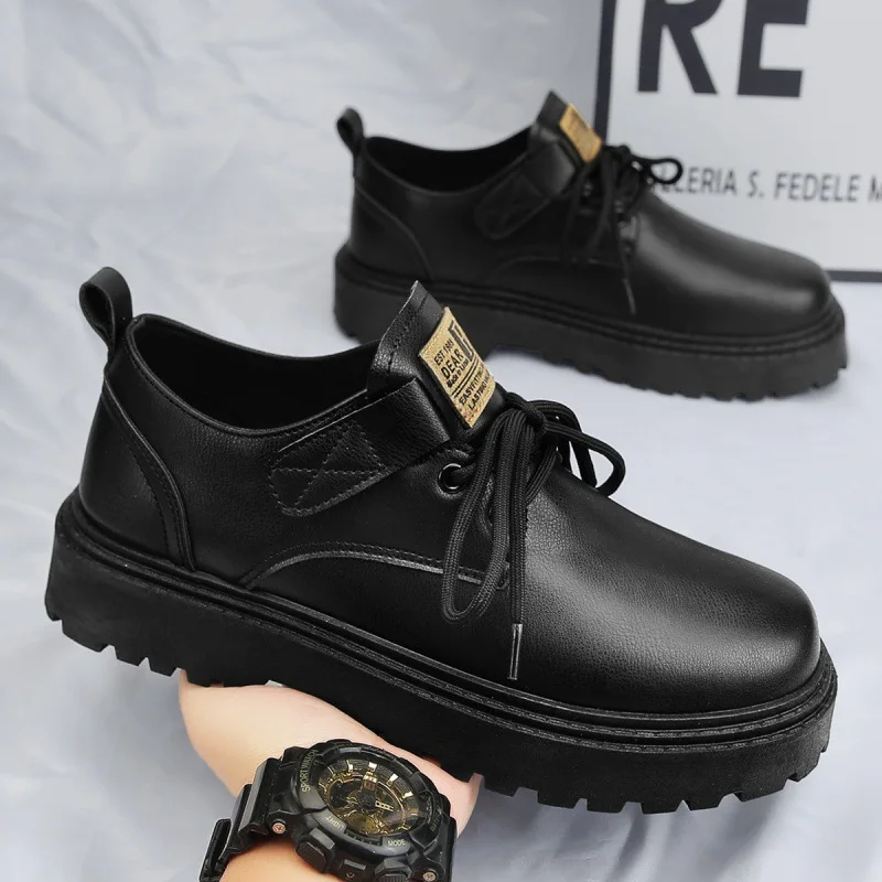 European Station Men's Shoes Fall All-Matching Flat Skateboard Shoes Men's Casual Leather Shoes Sports Slip-on Tide Brand Easy W
European Station Men's Shoes Fall All-Matching Flat Skateboard Shoes Men's Casual Leather Shoes Sports Slip-on Tide Brand Easy W