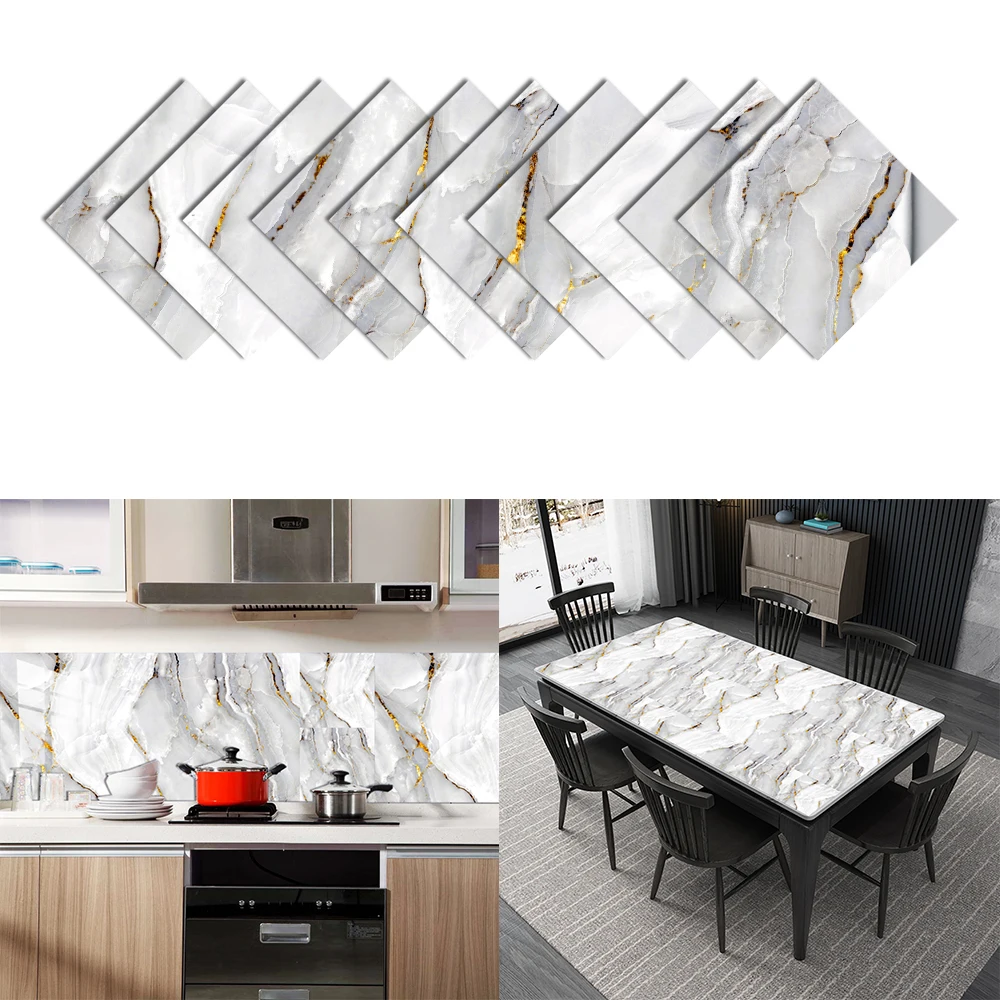 Gold Grey Marble Tile Floor Wall Sticker Kitchen Countertop Crystal Film Bathroom Living Room Decorative Self Adhesive Art Decal
Gold Grey Marble Tile Floor Wall Sticker Kitchen Countertop Crystal Film Bathroom Living Room Decorative Self Adhesive Art Decal