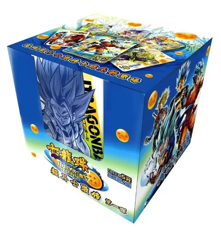 Аниме Dragon Ball Z Booster Box карточная игра супер сайян Сон Гоку аниме персонажи