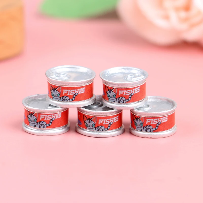 5pcs DollHouse Mini Simulation Fish Canned Kitchen Food Model For Doll House Decor Pretend Play Toys
5pcs DollHouse Mini Simulation Fish Canned Kitchen Food Model For Doll House Decor Pretend Play Toys