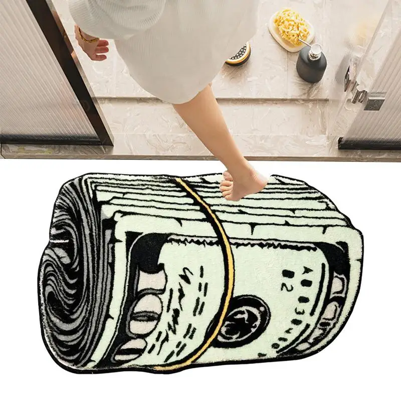 

Quick Drying Bath Mat Non Slip Soft Imitation Cashmere Floor Mat Bathroom Absorbent Diatom Mud Pad Bath Rug For Doorway Toilet