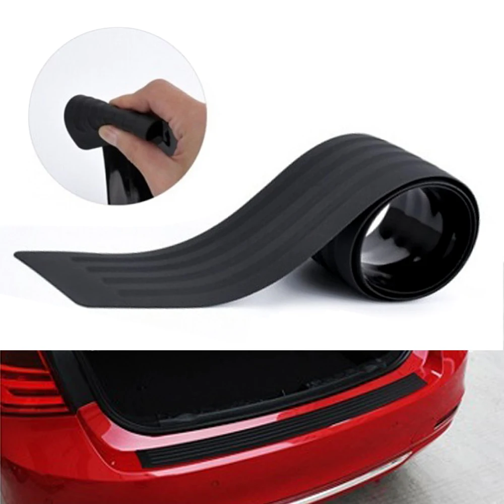 Universal 104*9cm Car Trunk Door Sill Plate Protector Rear Bumper Guard Rubber Mouldings Pad Trim Cover Strip Car Styling
Universal 104*9cm Car Trunk Door Sill Plate Protector Rear Bumper Guard Rubber Mouldings Pad Trim Cover Strip Car Styling