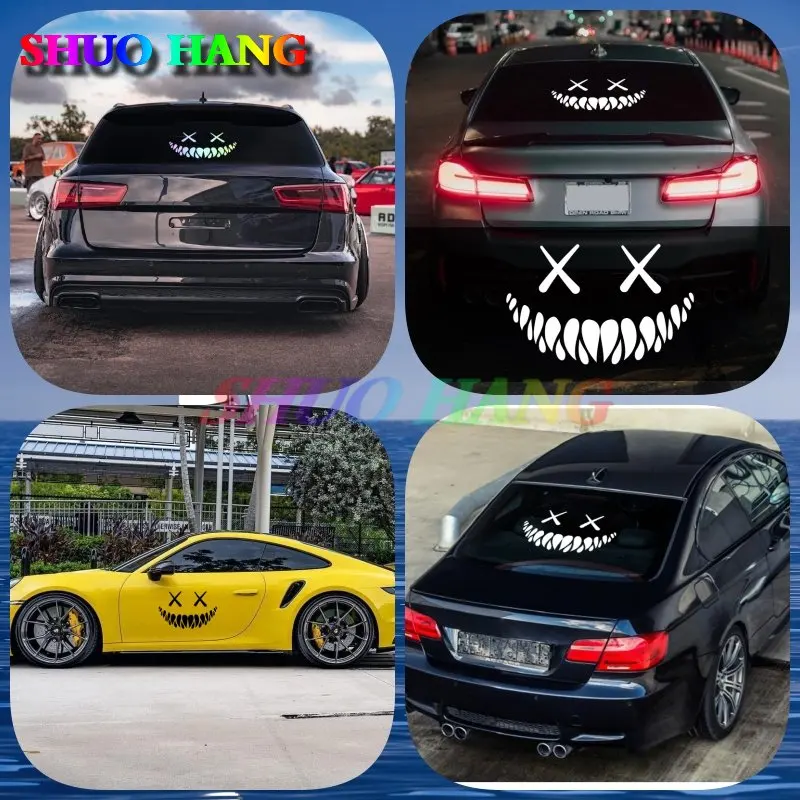 Demon Smiling Car Sticker Rear Windshield Funny Car Body Styling Decorative Window Sticker Vinyl Car Parts Truck
Demon Smiling Car Sticker Rear Windshield Funny Car Body Styling Decorative Window Sticker Vinyl Car Parts Truck