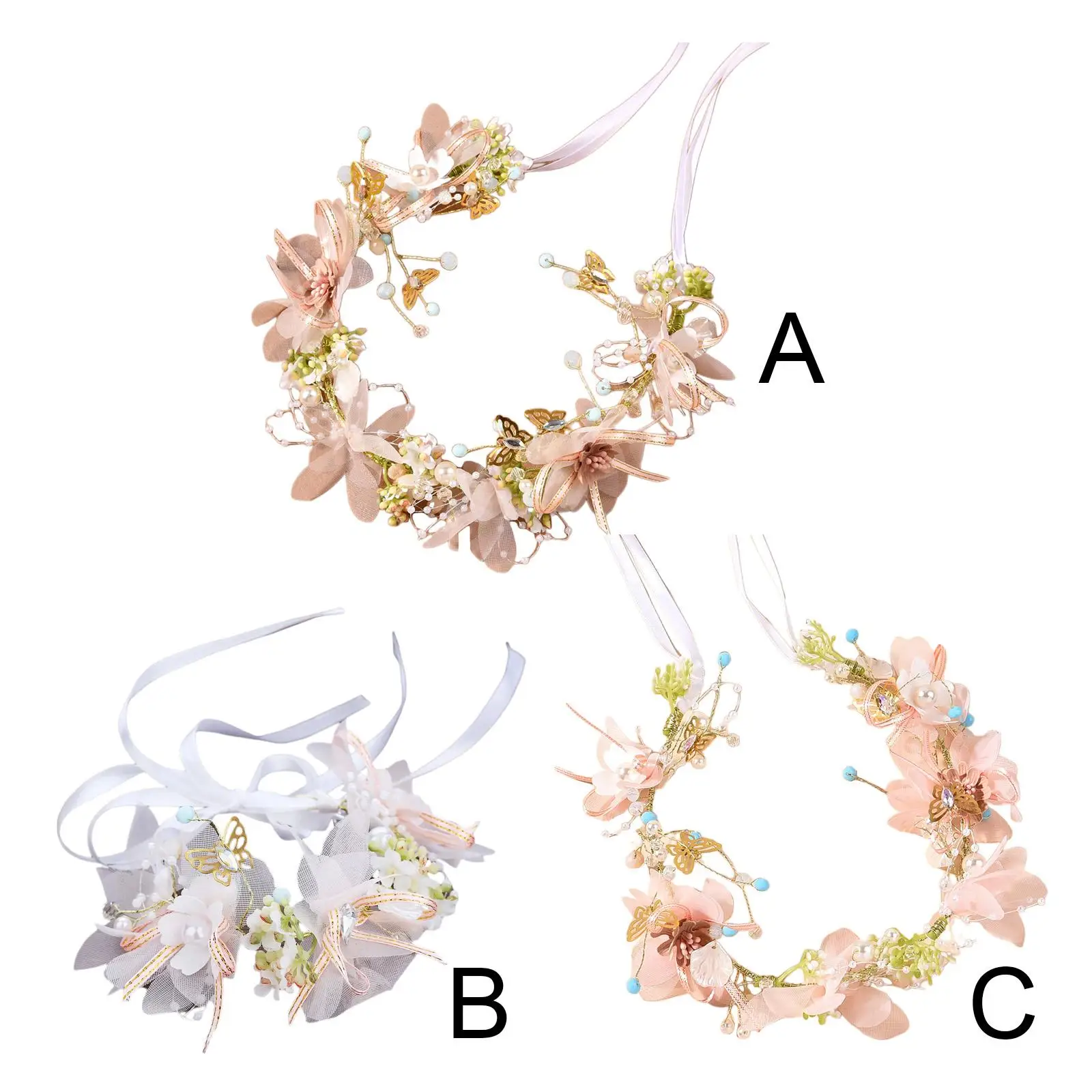 Bride Headband Headpieces Handmade Elegant Cloth Flower Hair Chain Hair Jewelry Decor Headdress tiara for Prom Brides Girl Women
Bride Headband Headpieces Handmade Elegant Cloth Flower Hair Chain Hair Jewelry Decor Headdress tiara for Prom Brides Girl Women