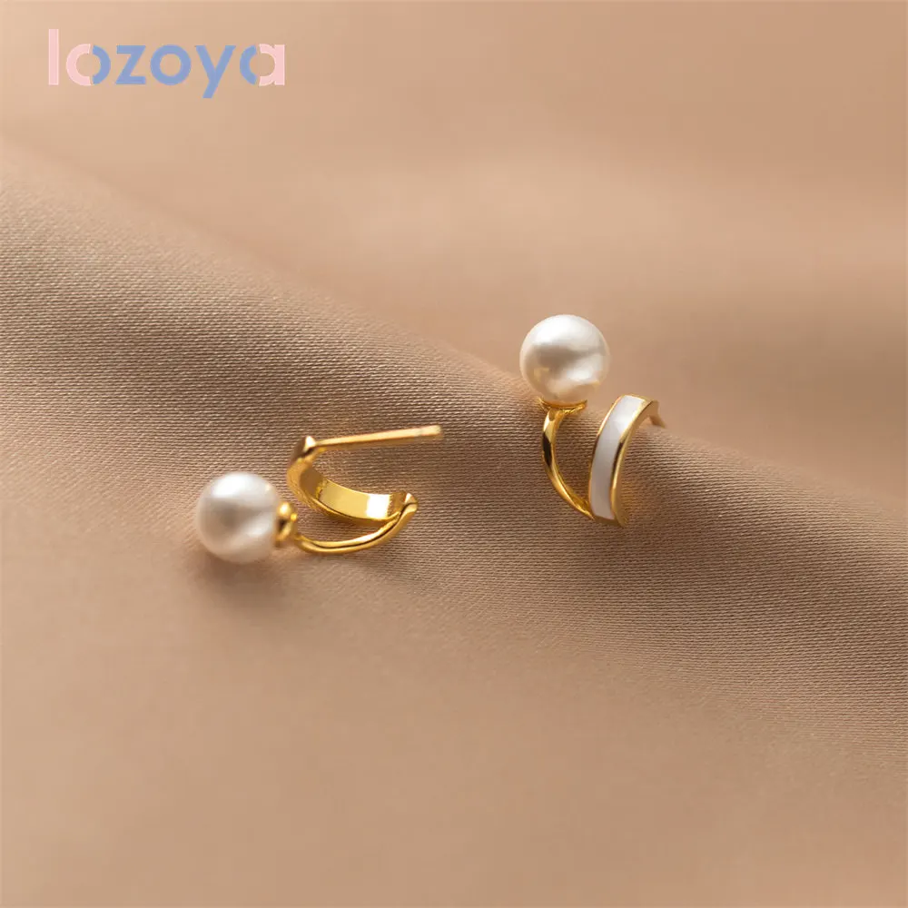 Lozoya Women's Earrings 925 Sterling Silver V-shaped Drop Rubber Stud Earrings Luxury Piercing Simple Personality Jewelry Gift
Lozoya Women's Earrings 925 Sterling Silver V-shaped Drop Rubber Stud Earrings Luxury Piercing Simple Personality Jewelry Gift