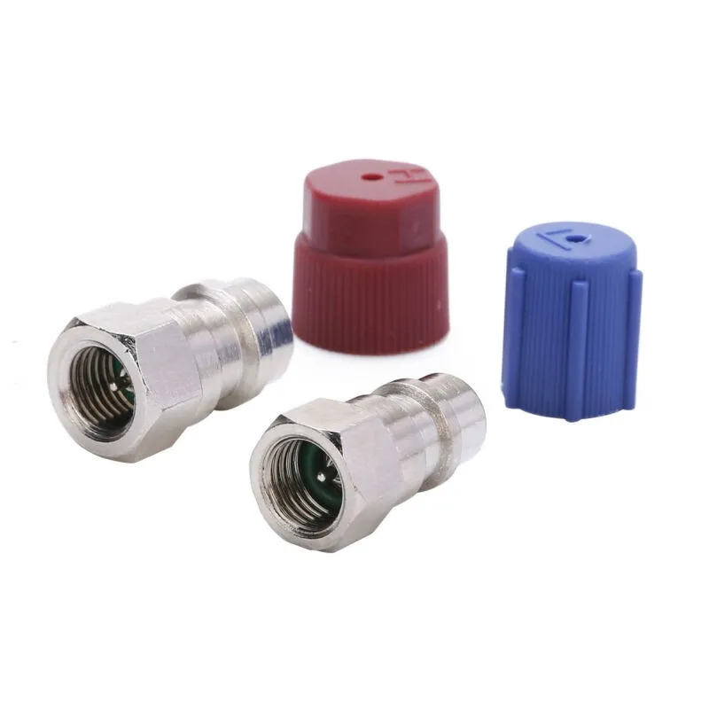 Quick Disconnect A/C Charging Port Adapter Valve Air Condition Filling Fitting Port
Quick Disconnect A/C Charging Port Adapter Valve Air Condition Filling Fitting Port