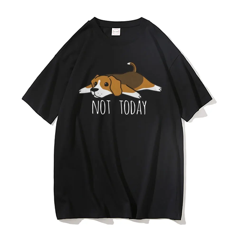Funny Manga Not Today Beagle Cute Dog T-shirts Men Woman Oversized Tees Tops Male Loose Cotton T Shirt Mens Harajuku Streetwear
Funny Manga Not Today Beagle Cute Dog T-shirts Men Woman Oversized Tees Tops Male Loose Cotton T Shirt Mens Harajuku Streetwear
