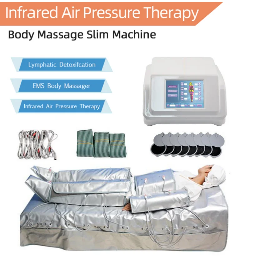 

Beauty Equipment 16 Air Pressure Massage Lymphatic Drainage Slimming Treatment Fat Loss Machines Body Detox Fat Loss Body Slimmi