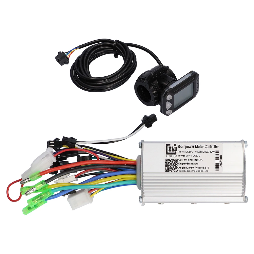 60V 250W/350W Brushless Controller Kit with LCD Meter for Electric Bicycle E-Bike Electric Scooter Accessories Easy to Install
60V 250W/350W Brushless Controller Kit with LCD Meter for Electric Bicycle E-Bike Electric Scooter Accessories Easy to Install