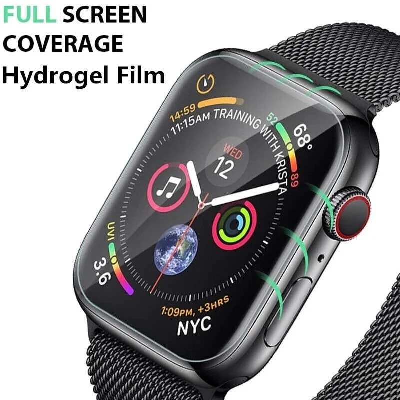 Screen Protector For iWatch Series 7 6 5 4 SE 41MM 42MM 44MM 45MM Soft Hydrogel Film for Apple Watch 7 41mm 6 SE 5 45mm 42mm 40
Screen Protector For iWatch Series 7 6 5 4 SE 41MM 42MM 44MM 45MM Soft Hydrogel Film for Apple Watch 7 41mm 6 SE 5 45mm 42mm 40