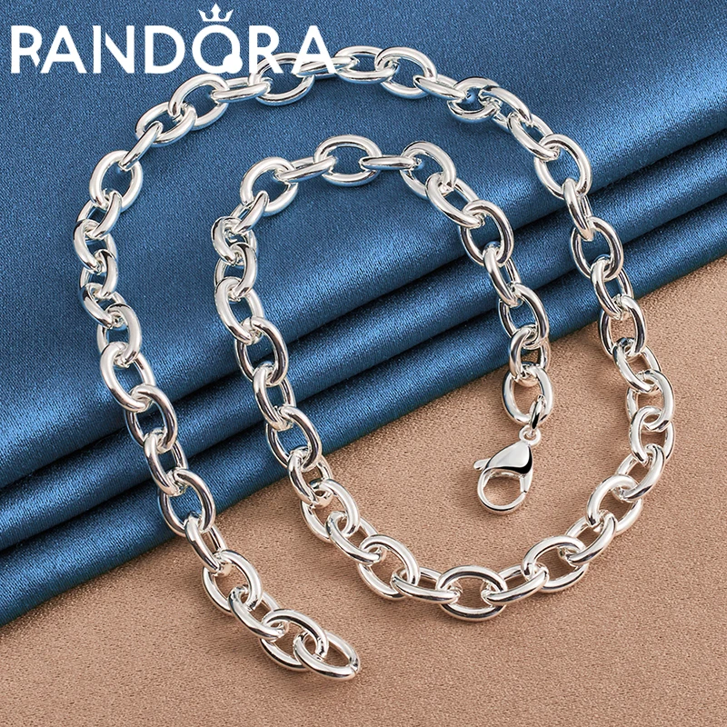 Popular Jewelry Silver Colour Necklace For Man Women Fashion Circle Ring Chain Lobster Clasps 18 Inch Trend Party Hip Hop Rock
Popular Jewelry Silver Colour Necklace For Man Women Fashion Circle Ring Chain Lobster Clasps 18 Inch Trend Party Hip Hop Rock
