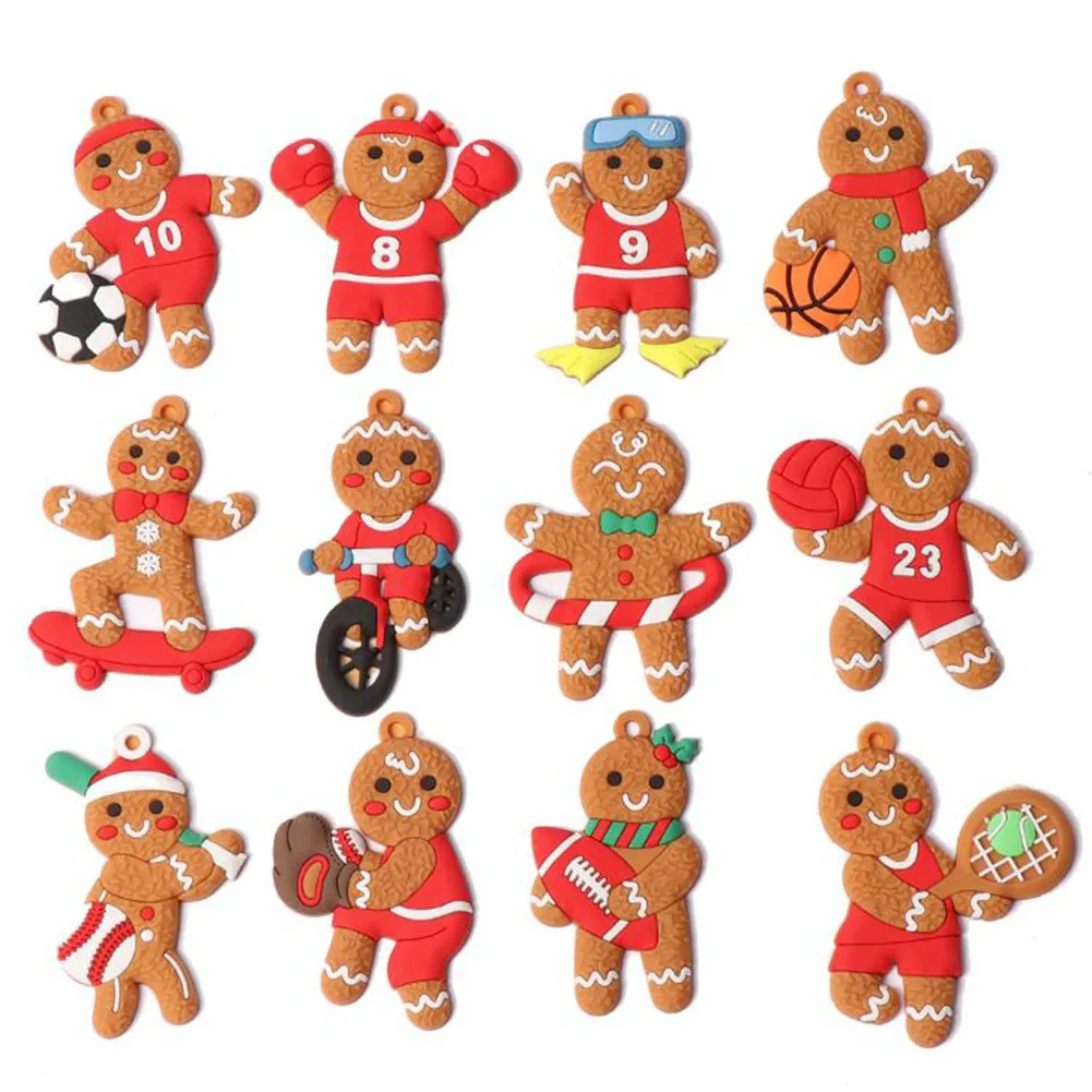 12Pcs Christmas Gingerbread Man Xmas Tree Hanging Pendant Cute Resin Pendant Charms Diy Keychain Decoration Christmas Kids Gift
12Pcs Christmas Gingerbread Man Xmas Tree Hanging Pendant Cute Resin Pendant Charms Diy Keychain Decoration Christmas Kids Gift