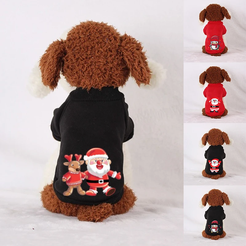 Autumn Winter Dog Clothes Christmas Puppy Hoodies Plus Fleece Warm Cat Pullover Santa Claus Printed Dogs Sweater Pet Supplies
Autumn Winter Dog Clothes Christmas Puppy Hoodies Plus Fleece Warm Cat Pullover Santa Claus Printed Dogs Sweater Pet Supplies