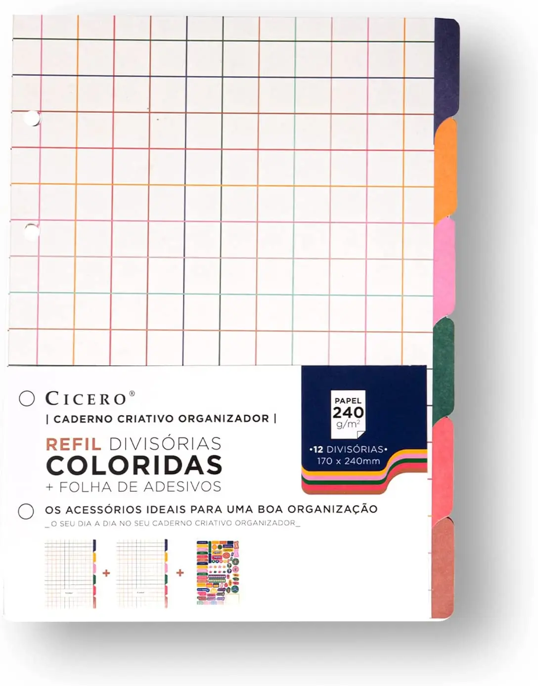 2023 Refil Divisórias c/Folha de Adesivos Caderno Criativo Argolado 17x24 Colorida notebooks com frete grátis
2023 Refil Divisórias c/Folha de Adesivos Caderno Criativo Argolado 17x24 Colorida notebooks com frete grátis