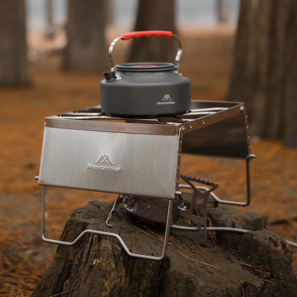 Mounthiker Gas Stove Stand Foldable Folding Stove Stand Stainless Steel Multifunctional Portable for Camping Hiking Travel
Mounthiker Gas Stove Stand Foldable Folding Stove Stand Stainless Steel Multifunctional Portable for Camping Hiking Travel