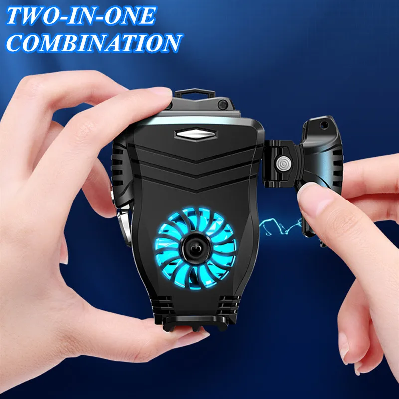 G3 Game Set Mobile Phone Trigger Button W/ Cooling Fan for PUBG Aim Shooting Gamepad Joysticks for IOS Android Game Aux Artifact
G3 Game Set Mobile Phone Trigger Button W/ Cooling Fan for PUBG Aim Shooting Gamepad Joysticks for IOS Android Game Aux Artifact
