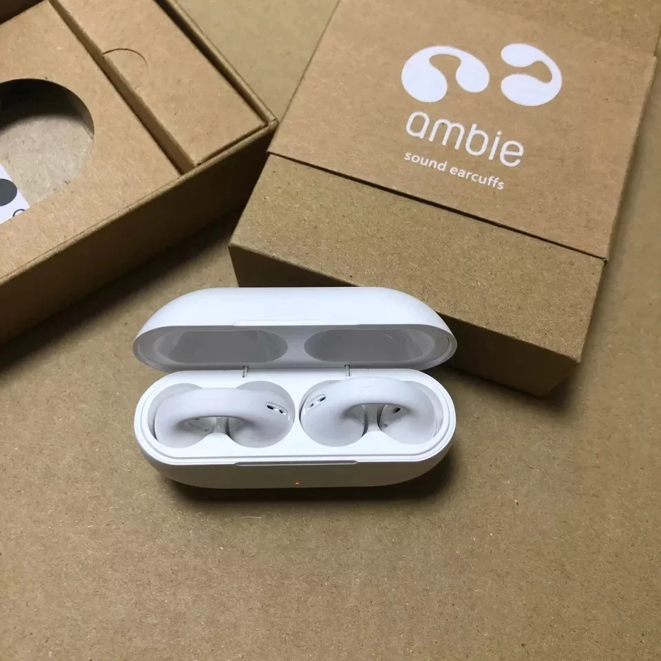For Ambie Sound Earcuffs 1:1 Ear Bone Conduction Earring Wireless Bluetooth Earphones Auriculares Headset TWS Sport Earbuds
For Ambie Sound Earcuffs 1:1 Ear Bone Conduction Earring Wireless Bluetooth Earphones Auriculares Headset TWS Sport Earbuds