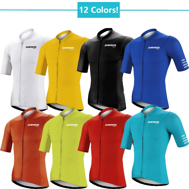 SRAM Racing Cycling Jersey SPF 50+ Men Cycling Jersey 2023 Fashion Bike Jersey Pro Team High Quality Cycling Shirt MTB Road
SRAM Racing Cycling Jersey SPF 50+ Men Cycling Jersey 2023 Fashion Bike Jersey Pro Team High Quality Cycling Shirt MTB Road