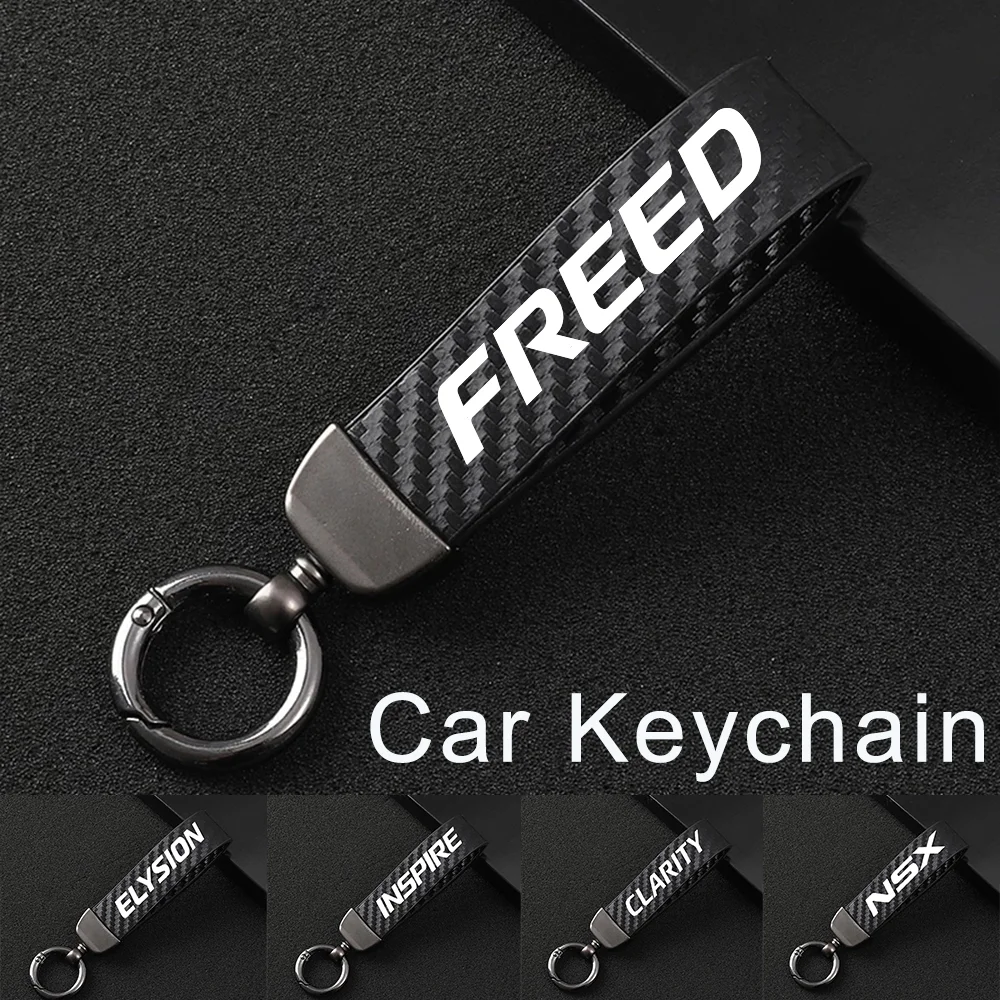 For HONDA Freed Elysion Inspire Clarity NSX Mobilio Legend Carbon Fiber Patterned Car Keychain Simple Auto Key Accessories
For HONDA Freed Elysion Inspire Clarity NSX Mobilio Legend Carbon Fiber Patterned Car Keychain Simple Auto Key Accessories