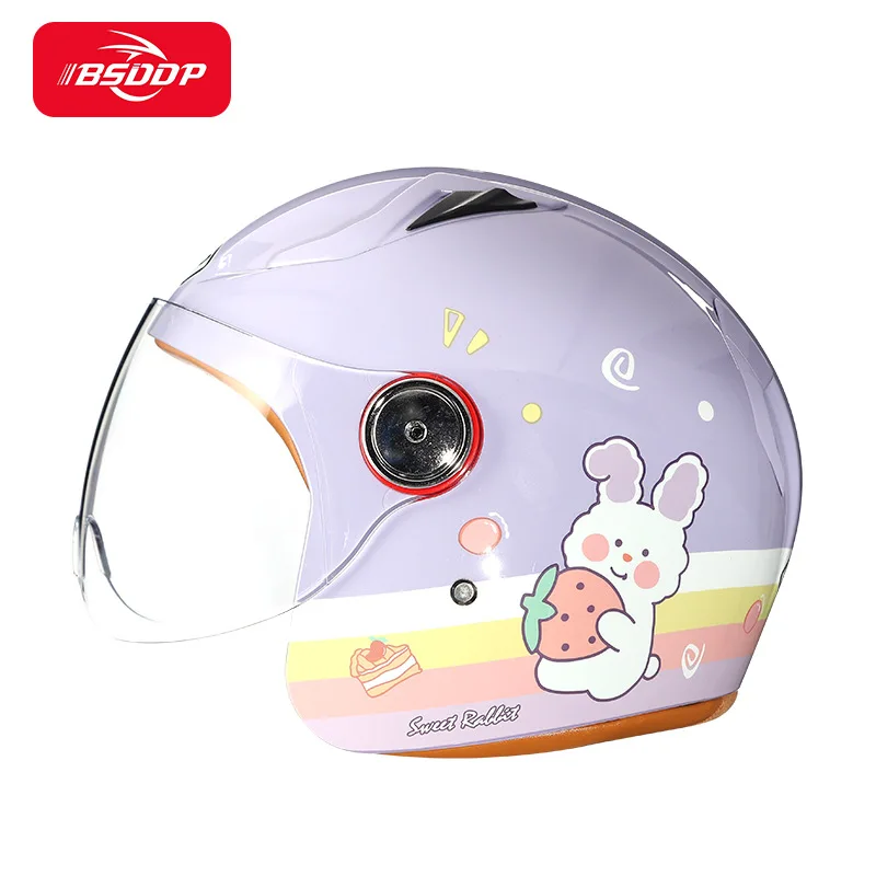 Kids Motorcycle Helmets Electric Vehicles Moto 3C Cartoon Half Helmets Summer Sun Protection Safety Helmets for Boys and Girls
Kids Motorcycle Helmets Electric Vehicles Moto 3C Cartoon Half Helmets Summer Sun Protection Safety Helmets for Boys and Girls