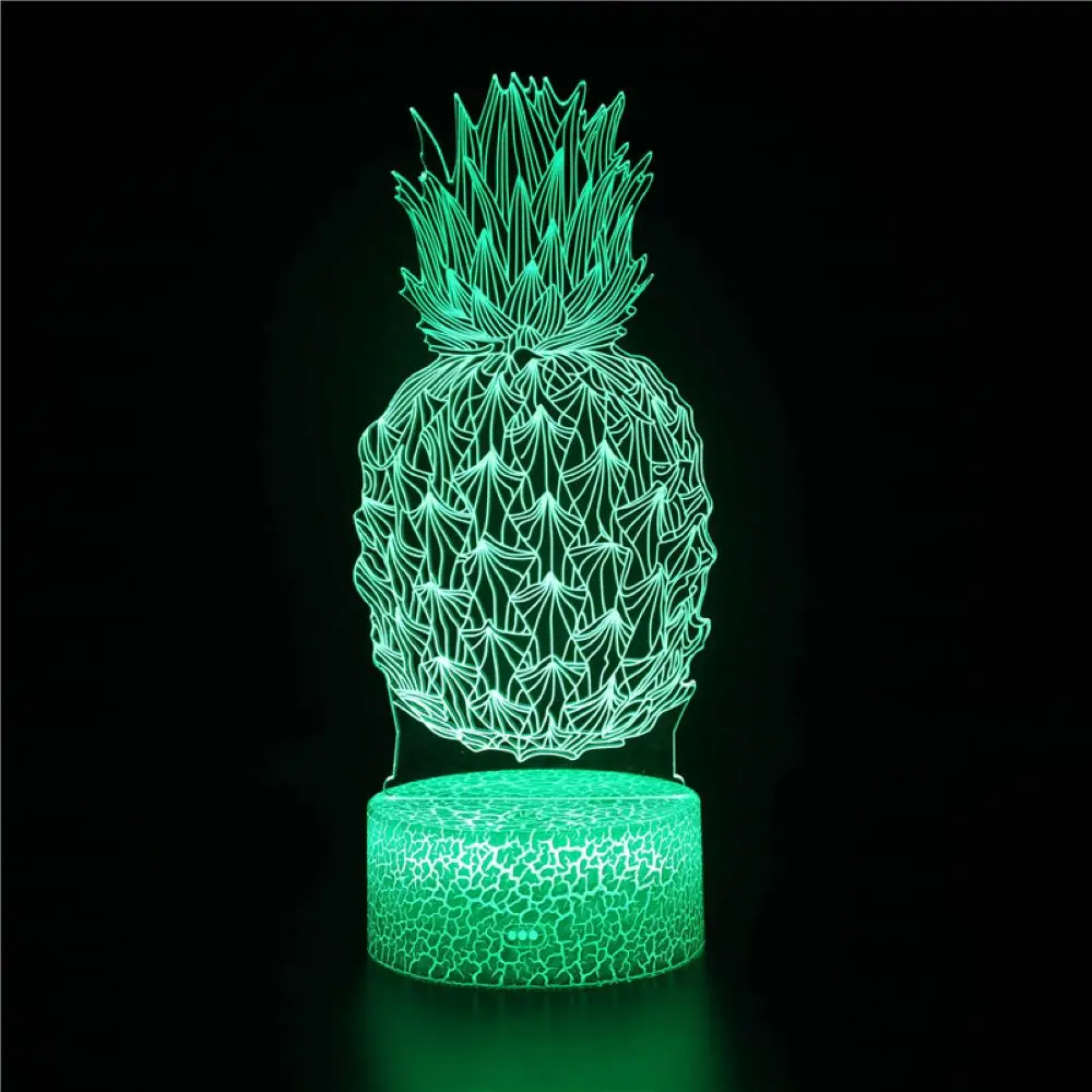 Nighdn Pineapple 3D Lamp Illusion Night Light for Baby Sleep Birthday Gifts for Kids Colorful Bedside Table Lamp Home Art Decor
Nighdn Pineapple 3D Lamp Illusion Night Light for Baby Sleep Birthday Gifts for Kids Colorful Bedside Table Lamp Home Art Decor