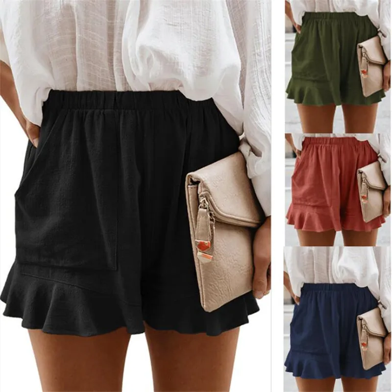 Lady Summer Loose Wide Leg Pants Casual Short Trouser Korean Slim Sweatpants Cotton Linen Short Pants Women High Waist
Lady Summer Loose Wide Leg Pants Casual Short Trouser Korean Slim Sweatpants Cotton Linen Short Pants Women High Waist
